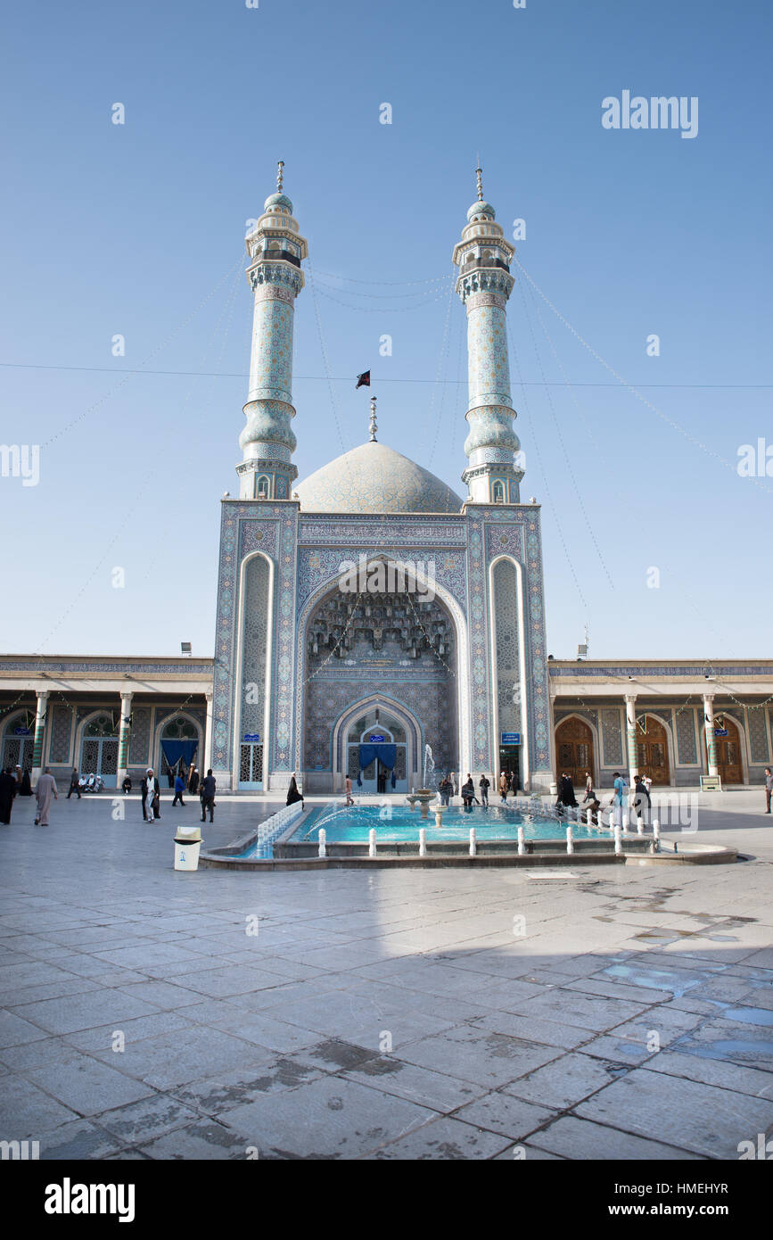 Hezrat-e Masumeh, Holy Shrine, Qom, Iran Stock Photo