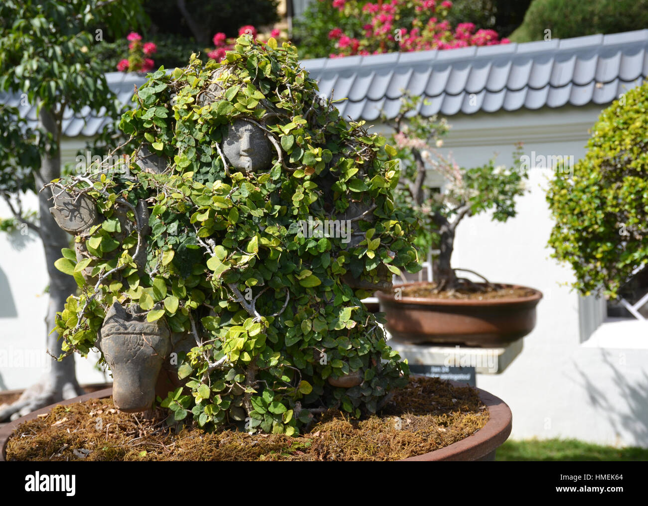 Asian garden statue Stock Photo Alamy