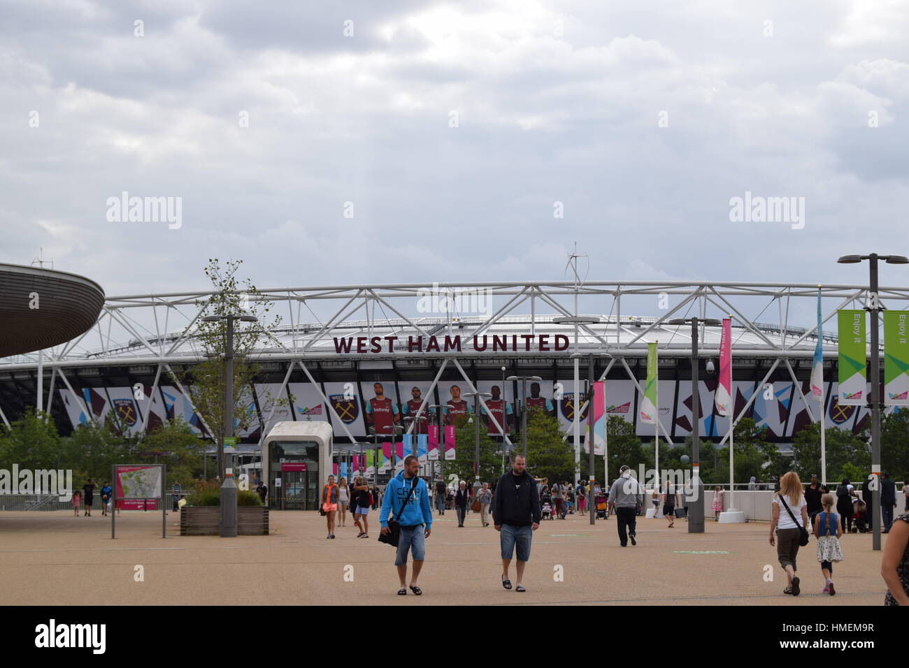 London, Olympic stadium Legacy. Stock Photo