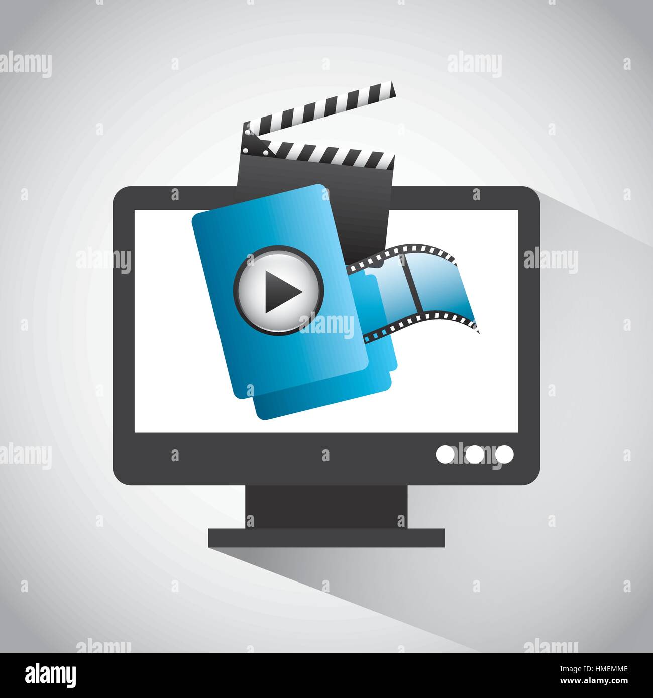 mobile media player icons vector illustration design Stock Vector Image ...