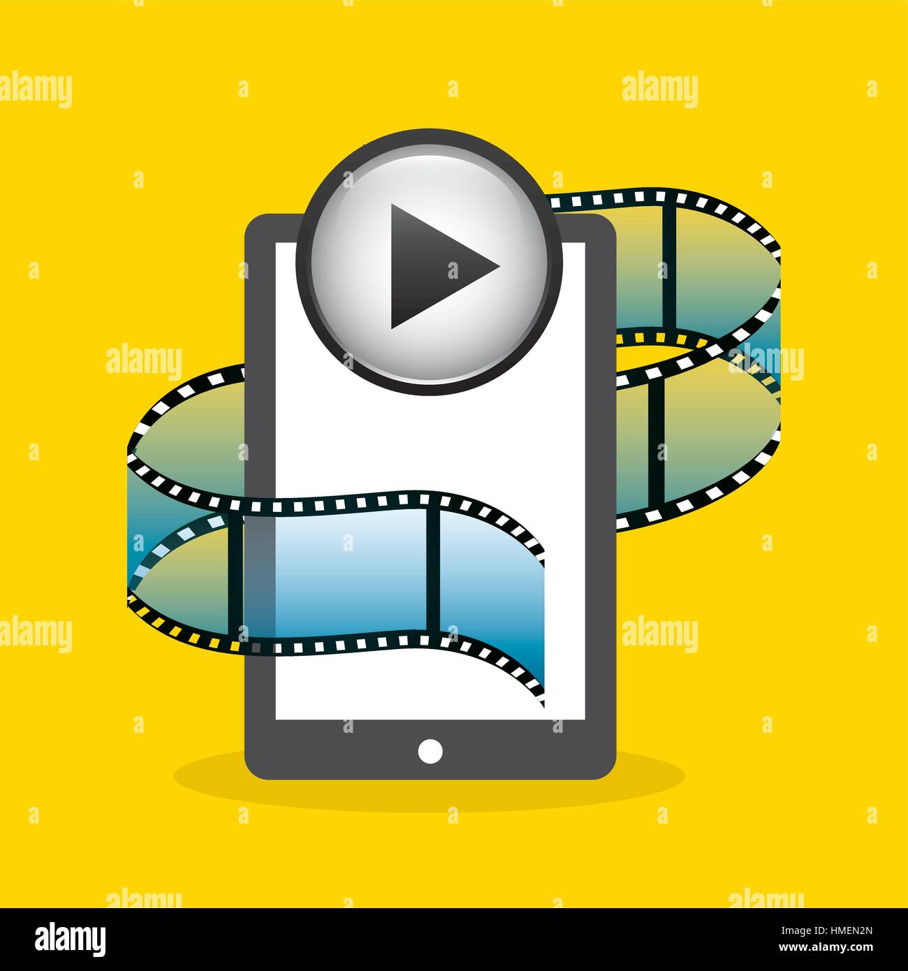 mobile media player icons vector illustration design Stock Vector Image ...
