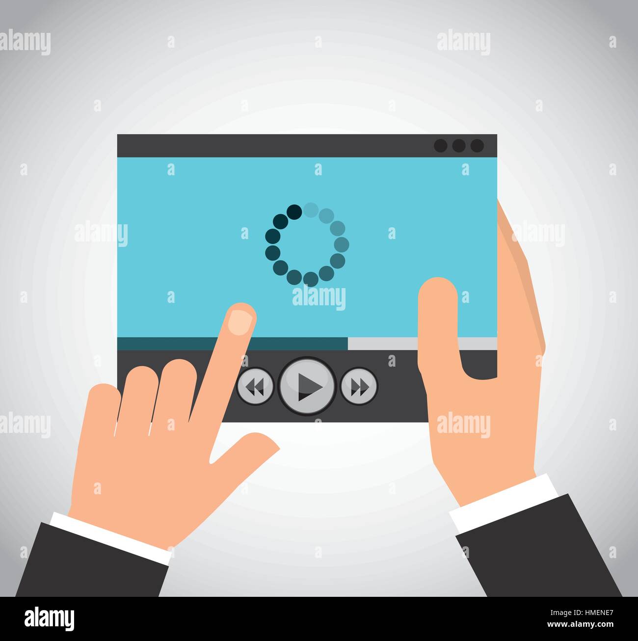 mobile media player icons vector illustration design Stock Vector Image ...
