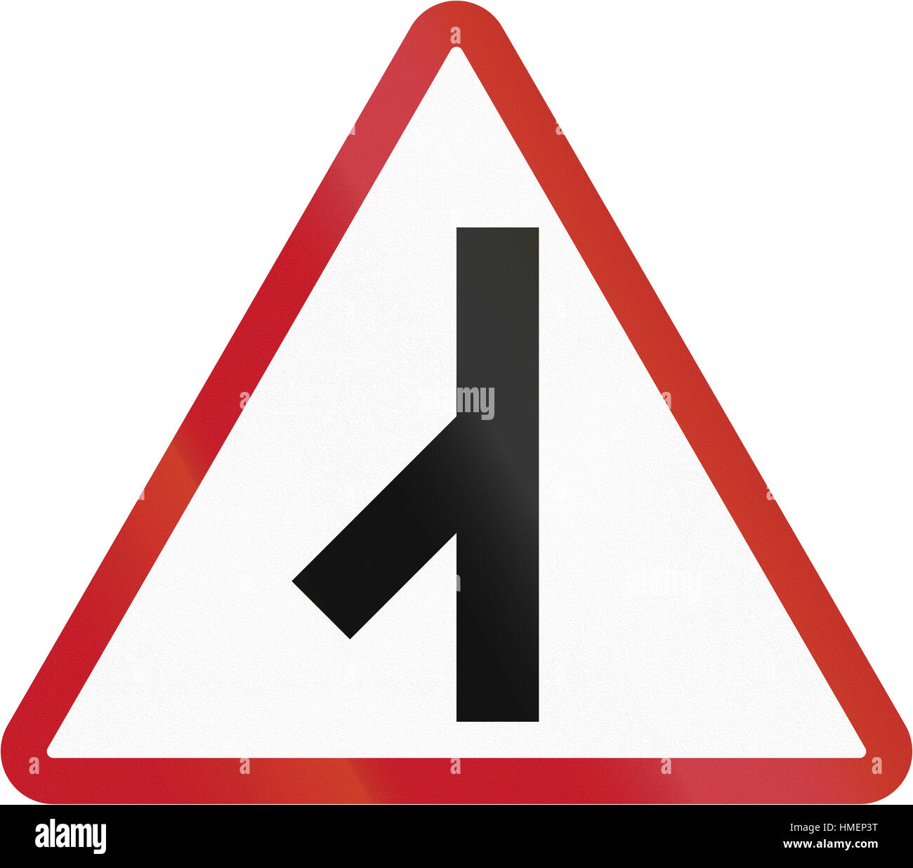 Road sign in the Philippines Side Road Junction Stock Photo Alamy