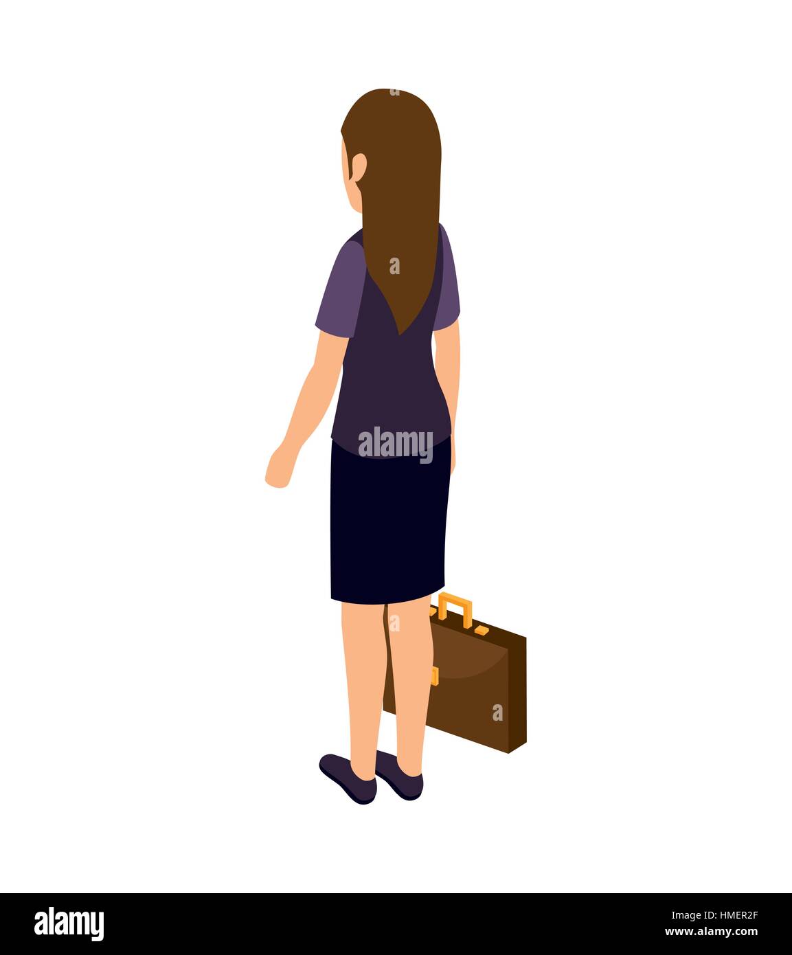 young woman lifestyle avatar vector illustration design Stock Vector ...