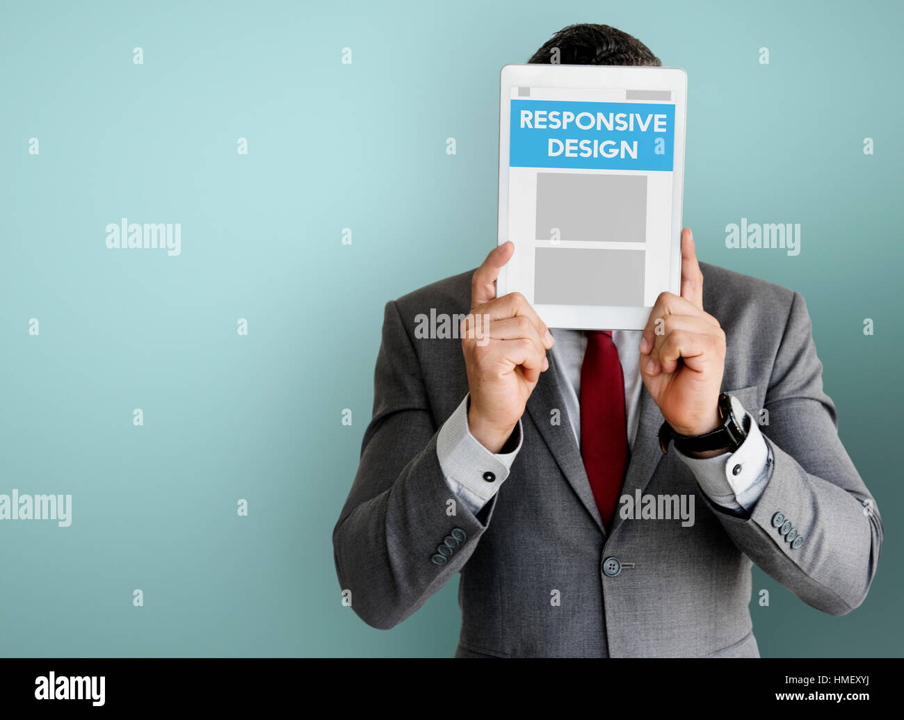Responsive Web Design Technology Concept Stock Photo