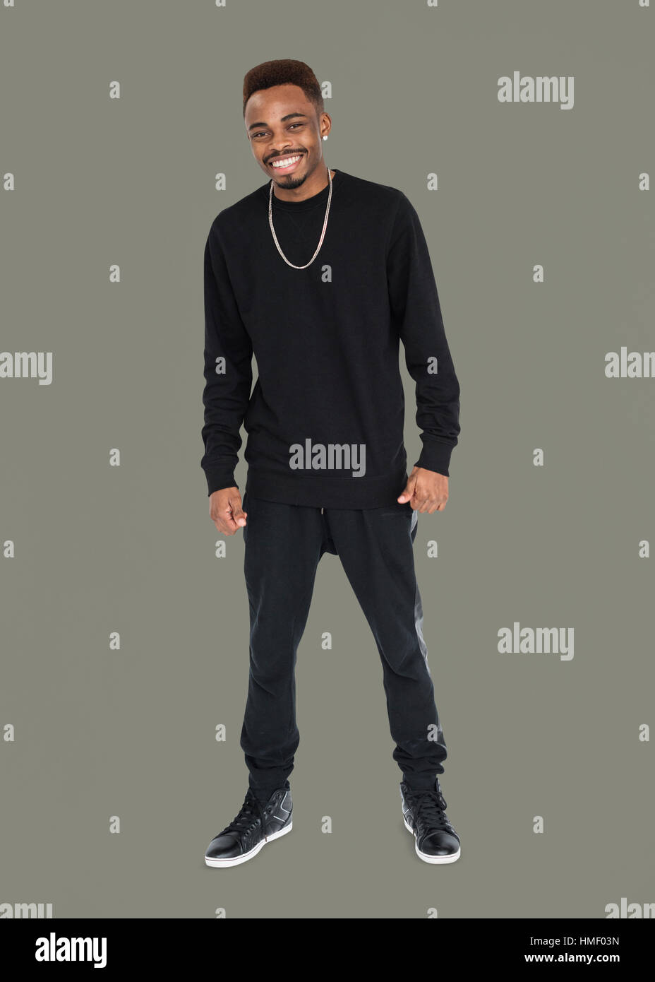 Man Studio Shoot Full Body Concept Stock Photo - Alamy