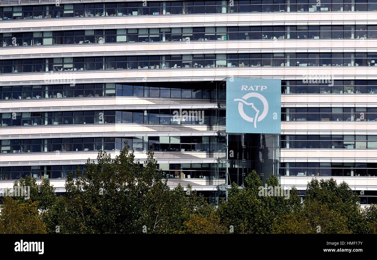 RATP headquarters building, Paris, Ile-de-France France Stock Photo