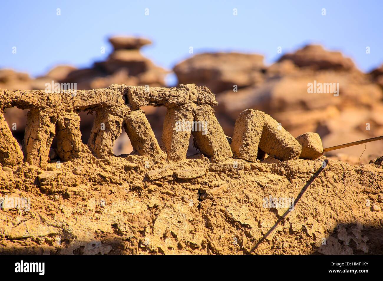 Details house old village at aswan hires stock photography and images