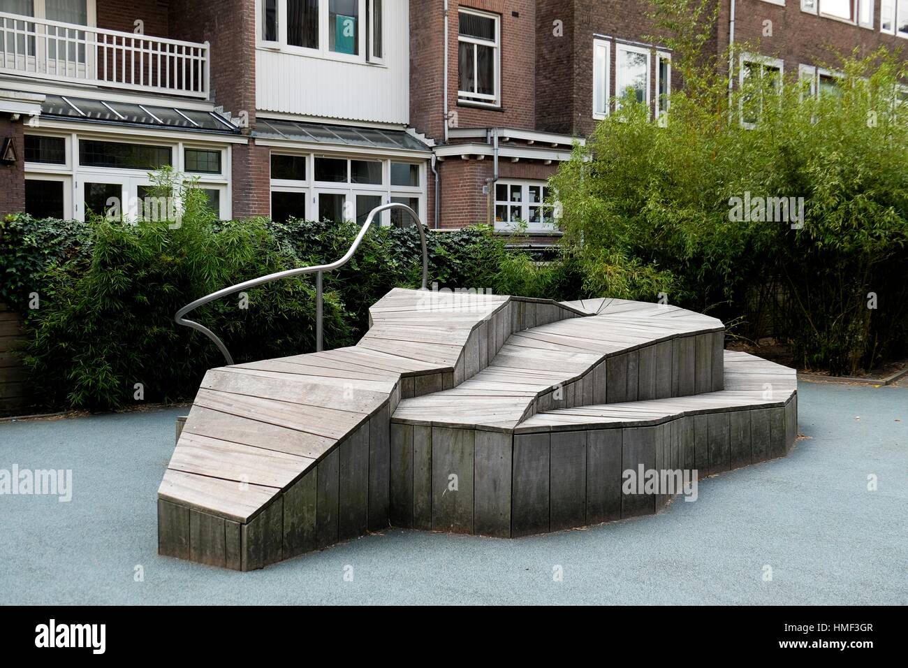 Playground in Amsterdam, the Netherlands, Europe Stock Photo Alamy