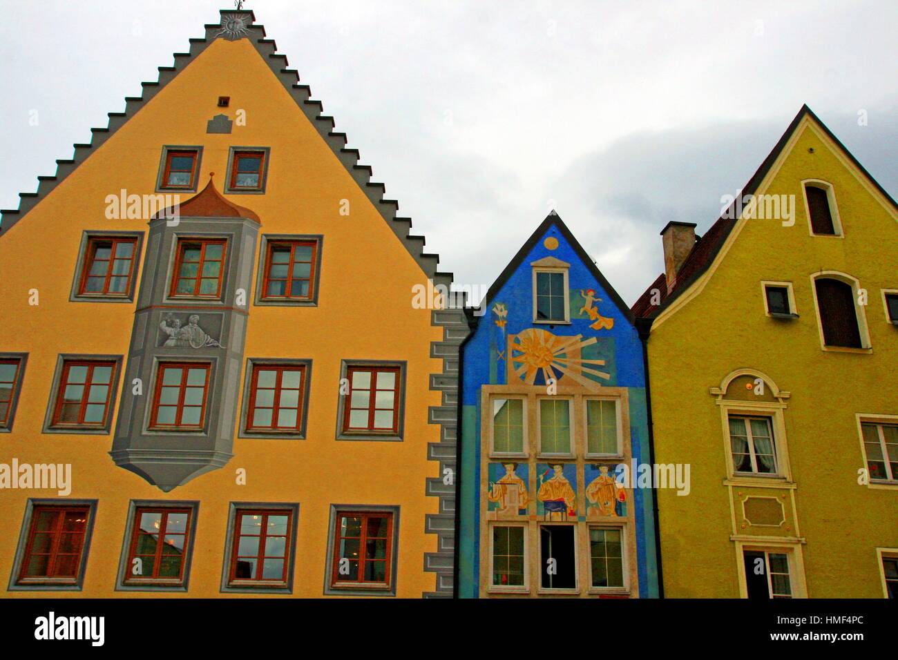Homes, Füssen, Germany Stock Photo Alamy