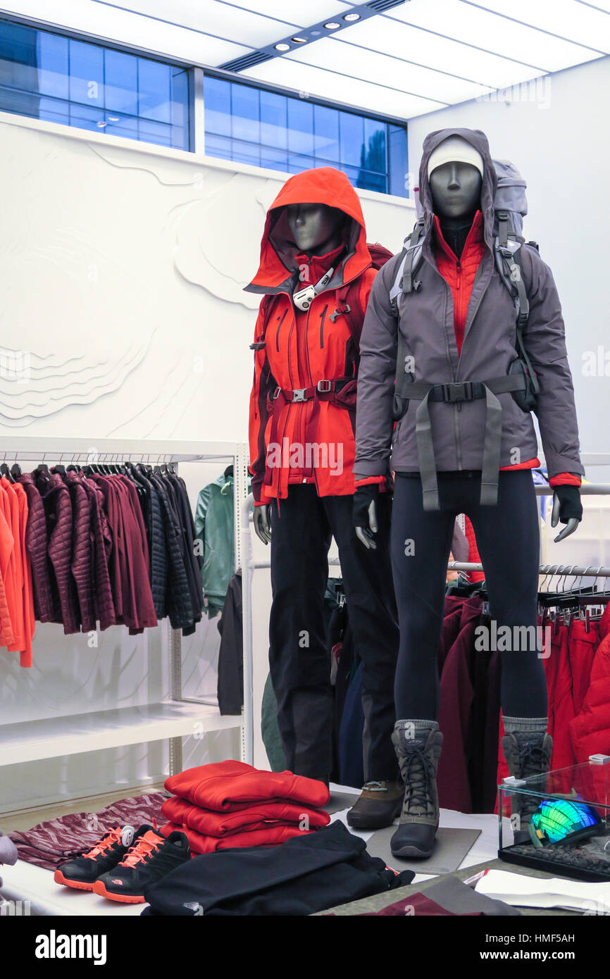 The North Face Flagship Store on Fifth Avenue, NYC, USA Stock Photo Alamy