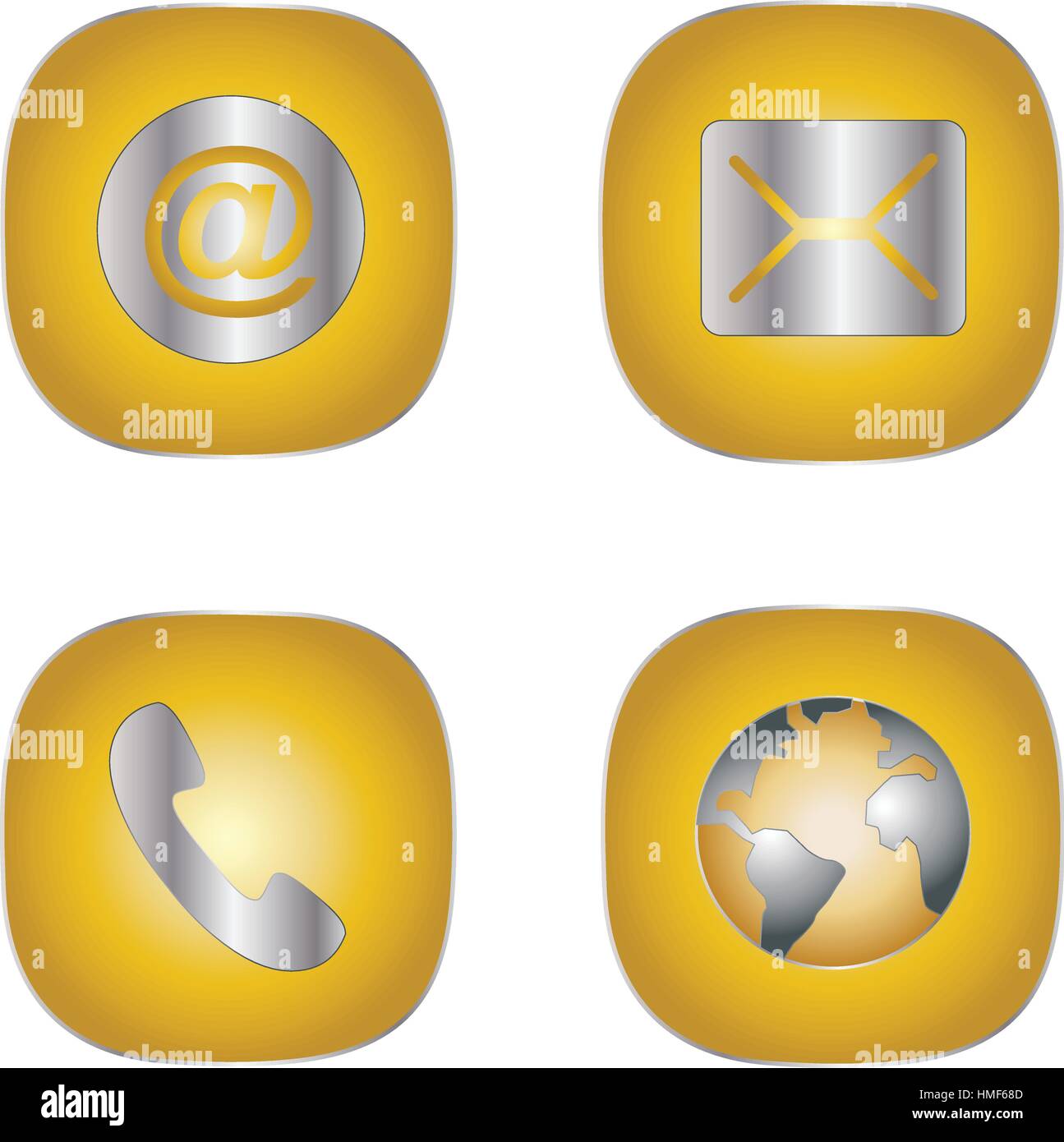 communication icon set Stock Vector Image & Art - Alamy