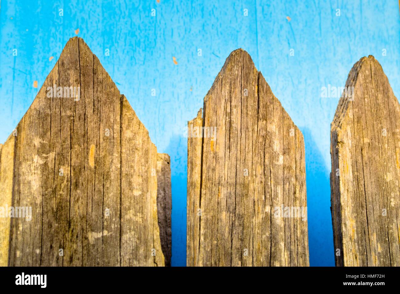 Wooden Picket Fence High Resolution Stock Photography and Images - Alamy