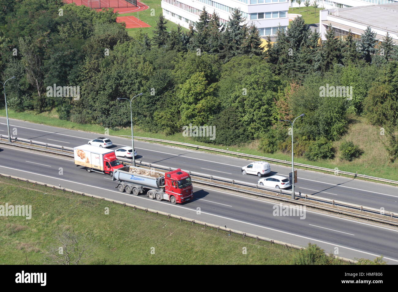 Czech motorway hi-res stock photography and images - Alamy