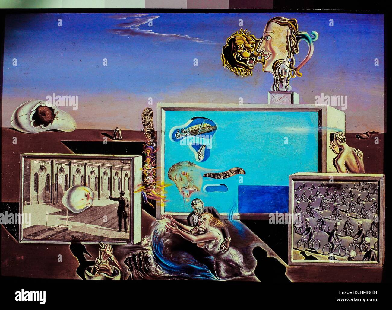 Salvador dali illumined pleasures hires stock photography and images