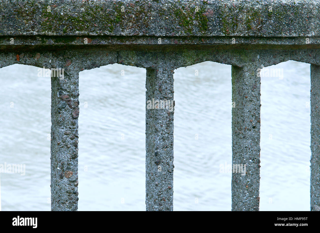 White concrete fence hi-res stock photography and images - Alamy