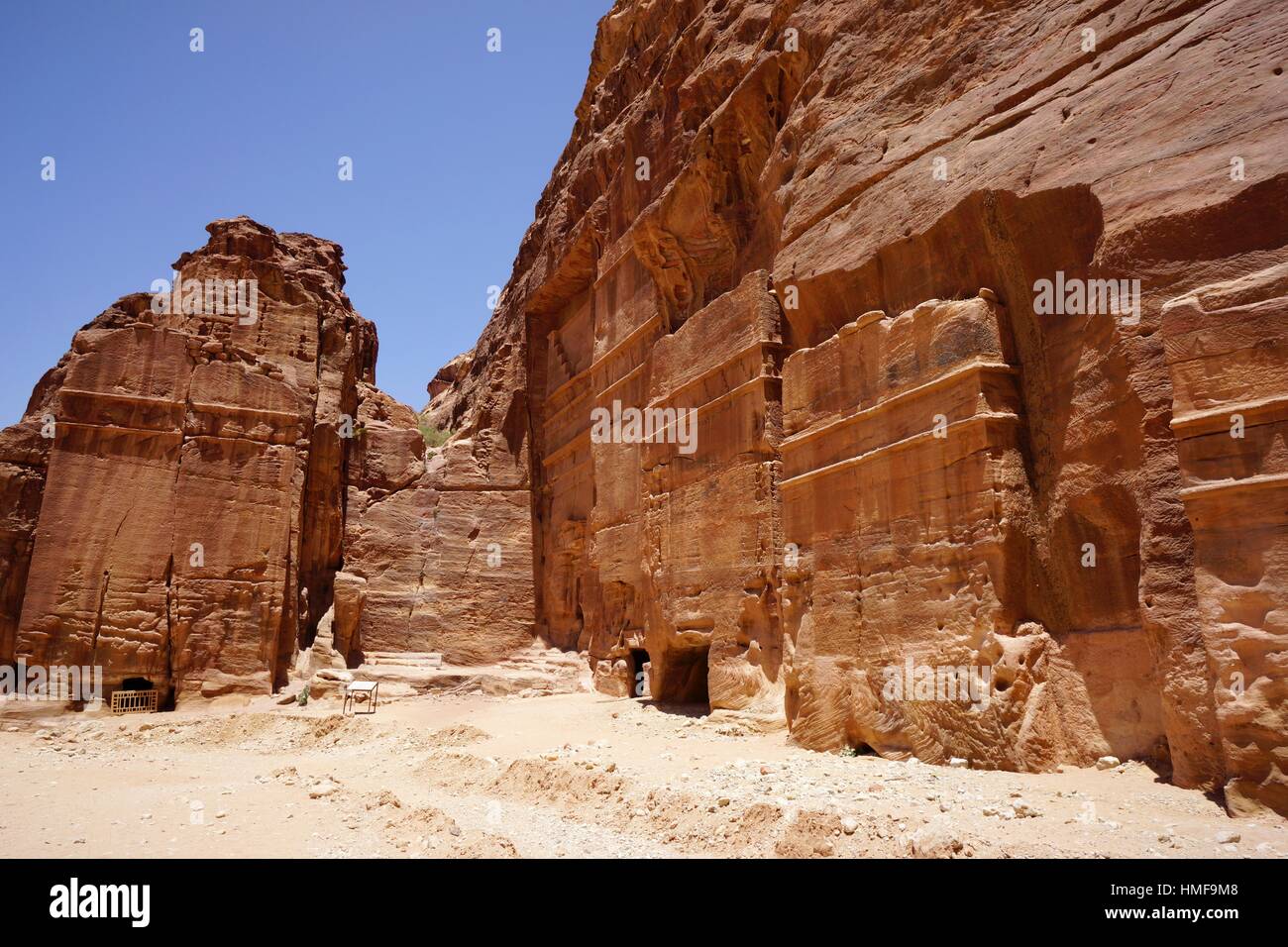 Petra. New 7 Wonders of the World. Jordan. Stock Photo