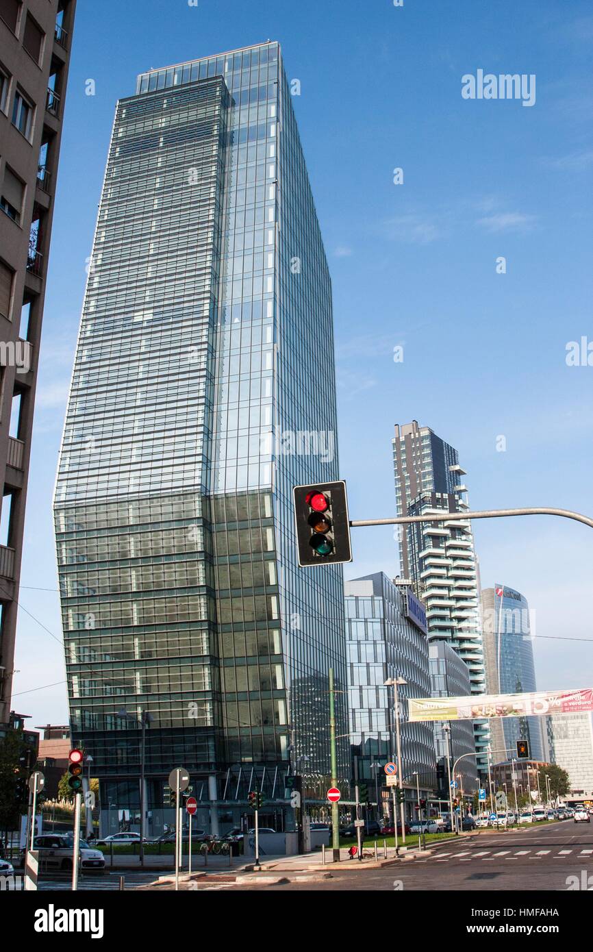 Torre BNP Paribas, Viale della Liberazione, Milan, Lombardy, Italy Stock  Photo - Alamy