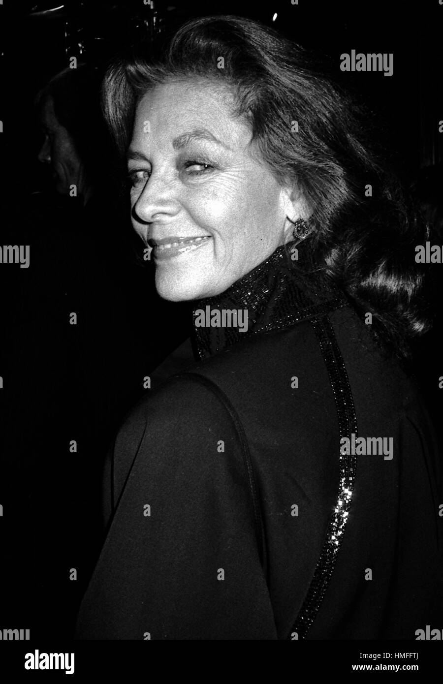 Lauren Bacall in New York City Stock Photo Alamy