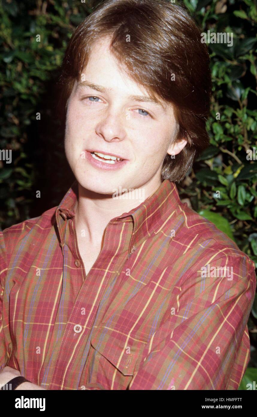 Michael j fox is canadian american actor hires stock photography and
