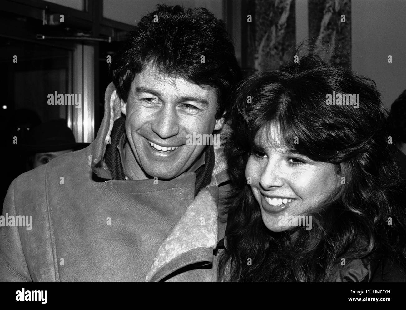 Joey Travolta attending the Opening Night Performance of thye new Broadway Hit Musical DREAMGIRLS at the Imperial Theatre in New York City. December 20, 1981 Stock Photo