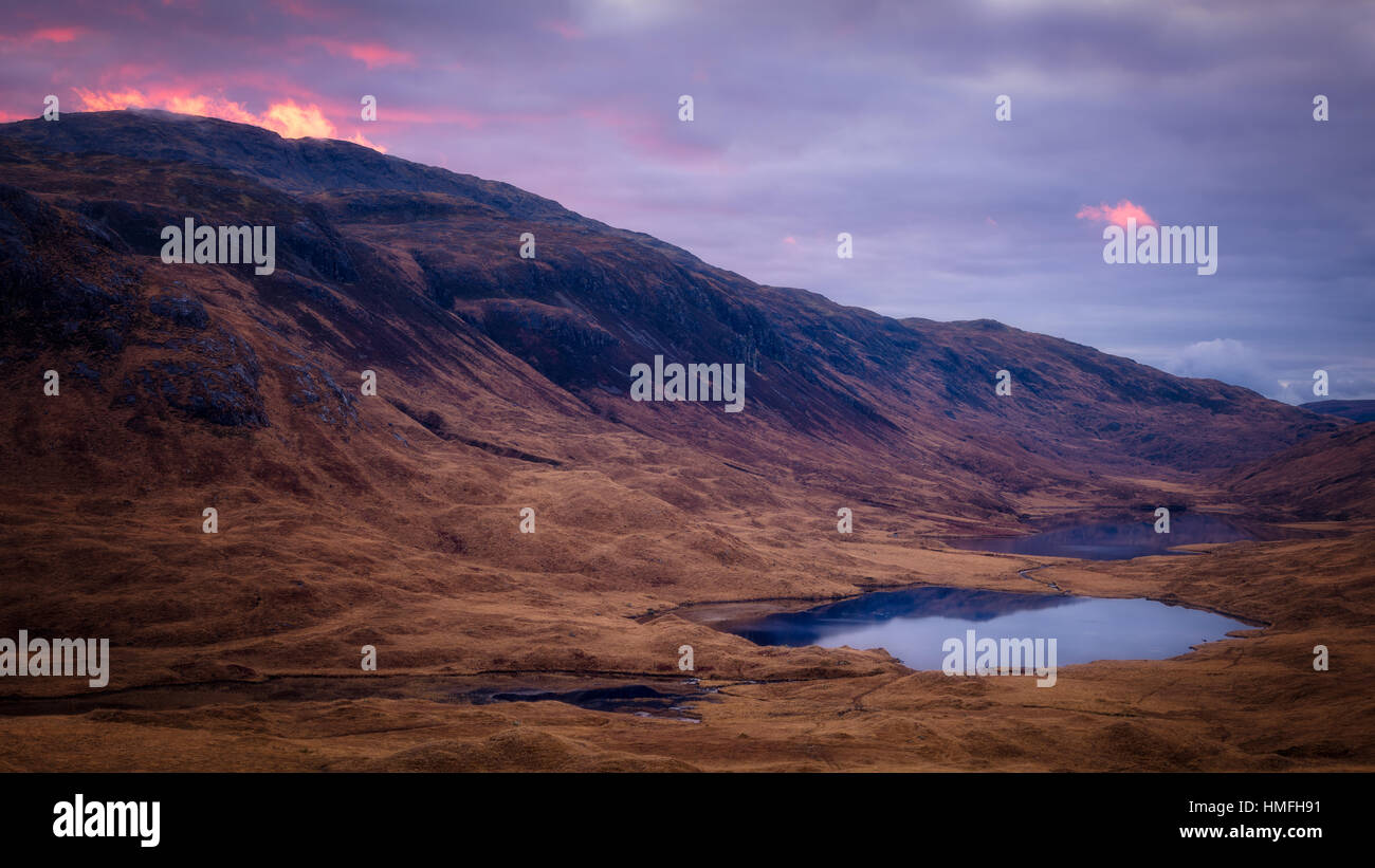 Isle of Mull sunrise, Inner Hebrides, Scotland, United Kingdom Stock Photo