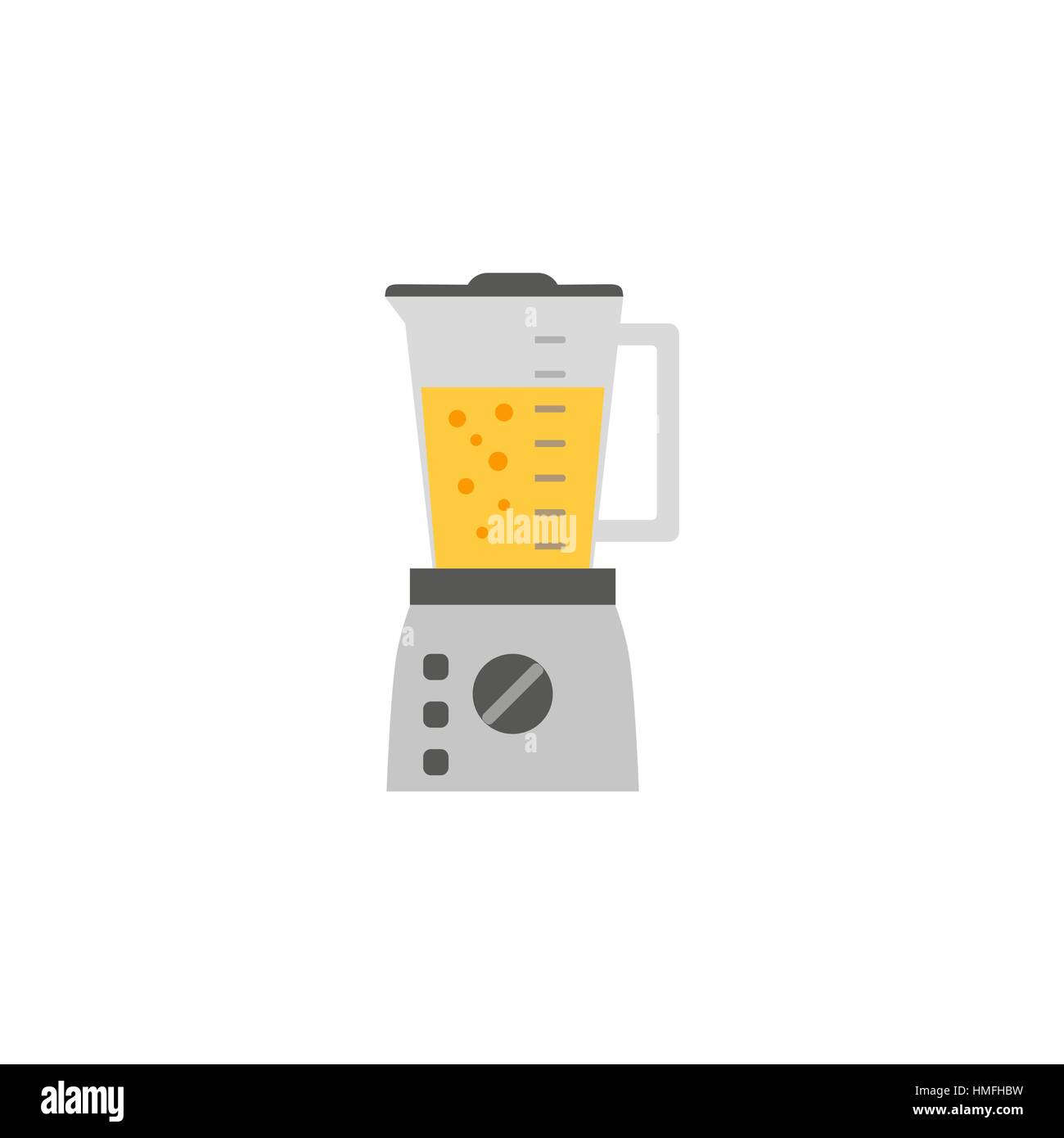 Retro kitchen blender cartoon vector on white Stock Vector Image & Art -  Alamy