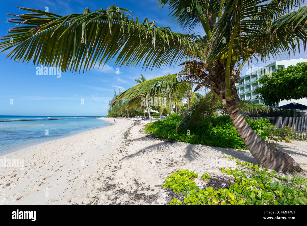 Hastings Beach, Christ Church, Barbados, West Indies, Caribbean