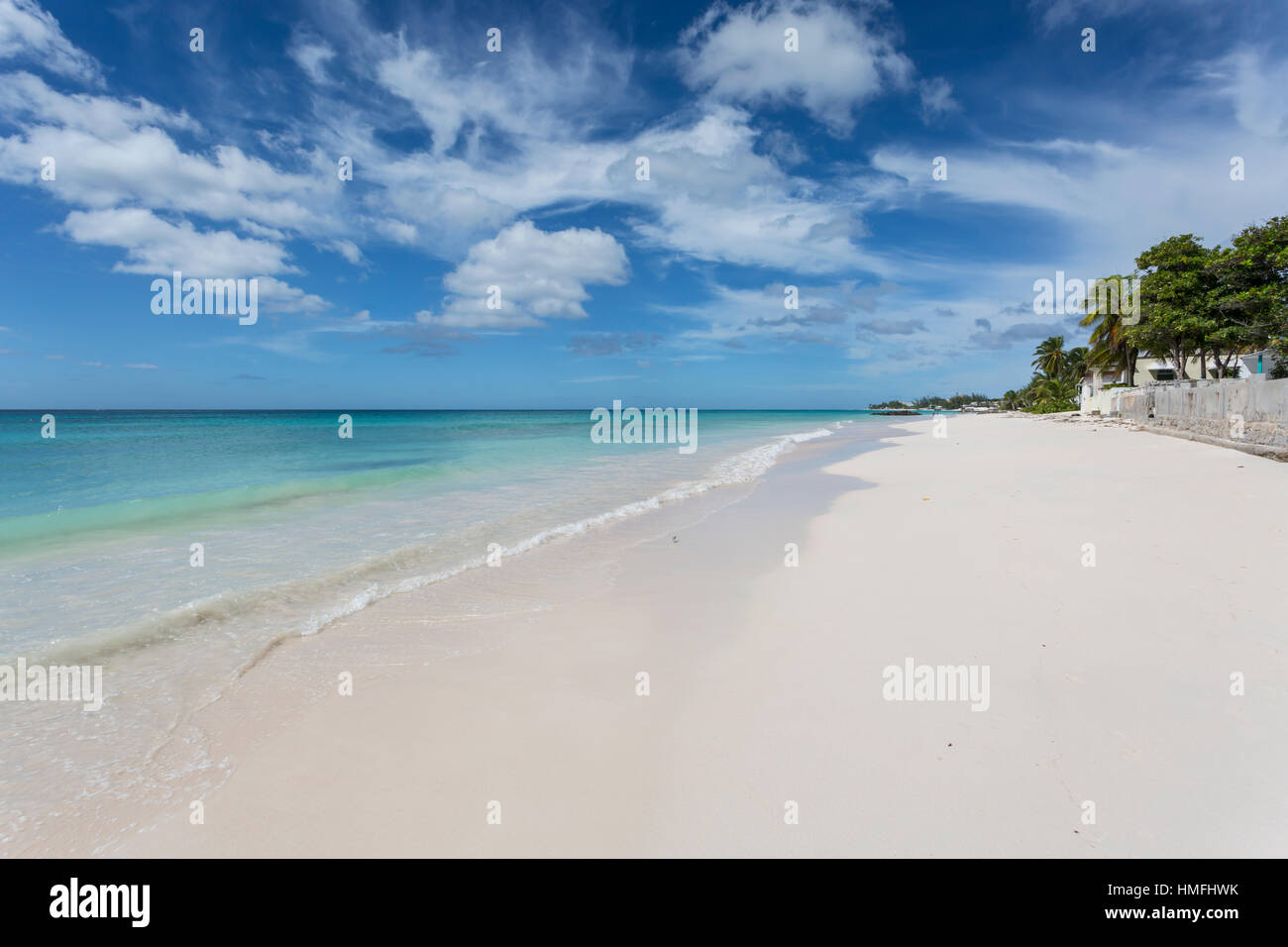 Welches Beach, Oistins, Christ Church, Barbados, West Indies, Caribbean, Central America Stock Photo