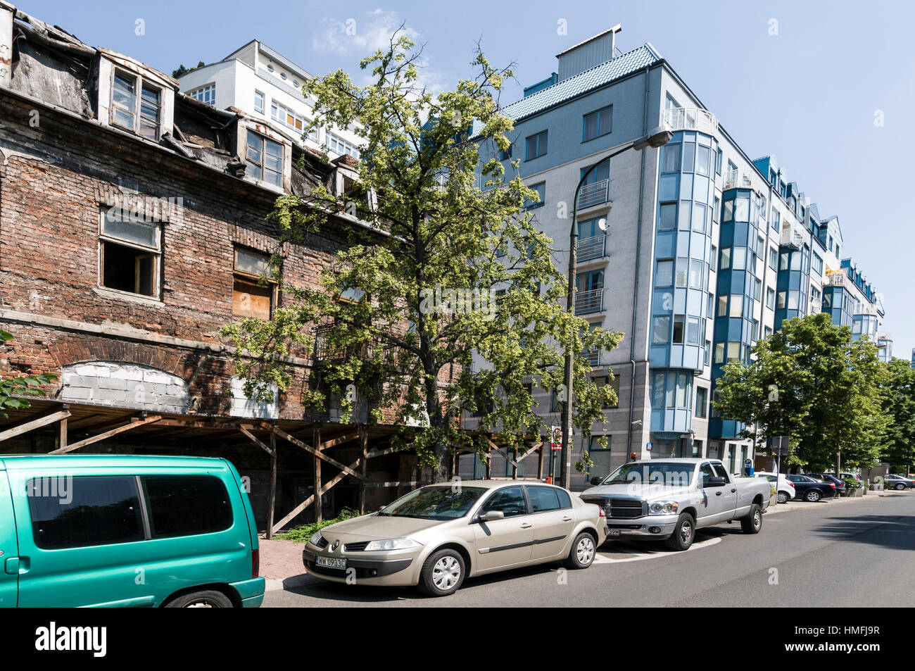 One of the few remaining livedin houses left next door to a block of