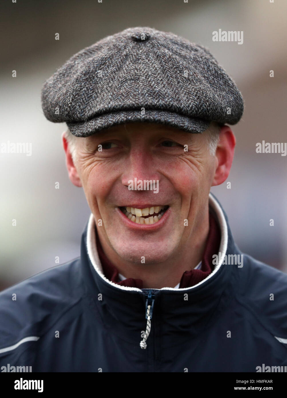 Trainer David Pipe at Warwick Racecourse. PRESS ASSOCIATION Photo. Picture date: Thursday January 26, 2017. See PA story RACING Warwick. Photo credit should read: David Davies/PA Wire Stock Photo