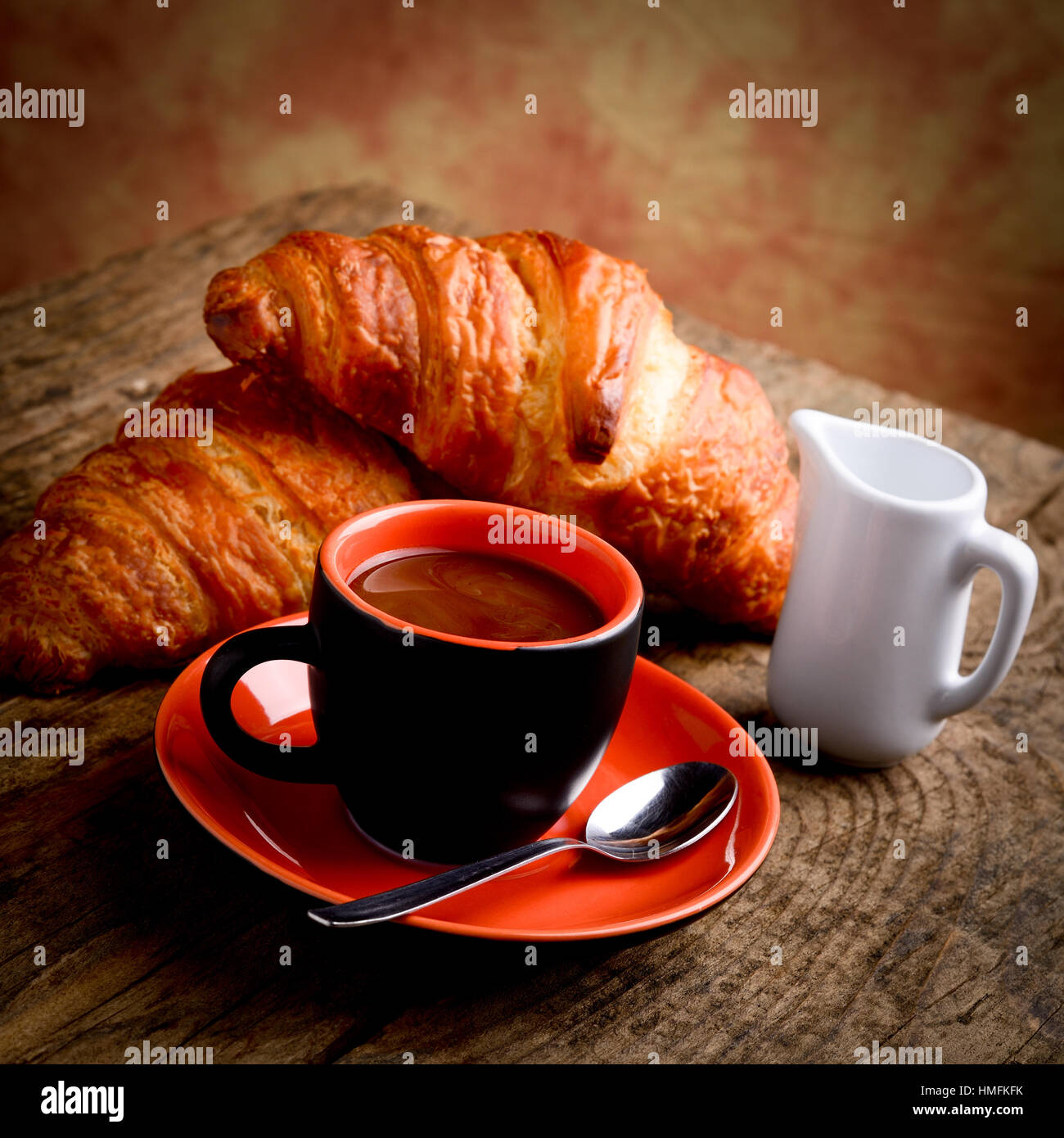 italian style breakfast Stock Photo