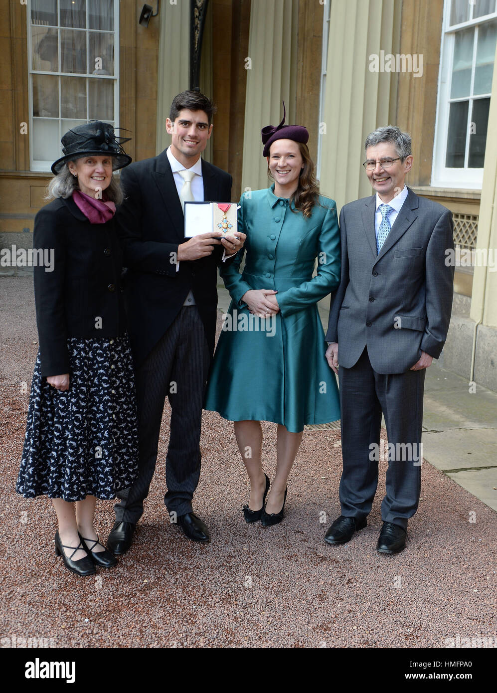 Alastair cook and his wife hi-res stock photography and images - Alamy