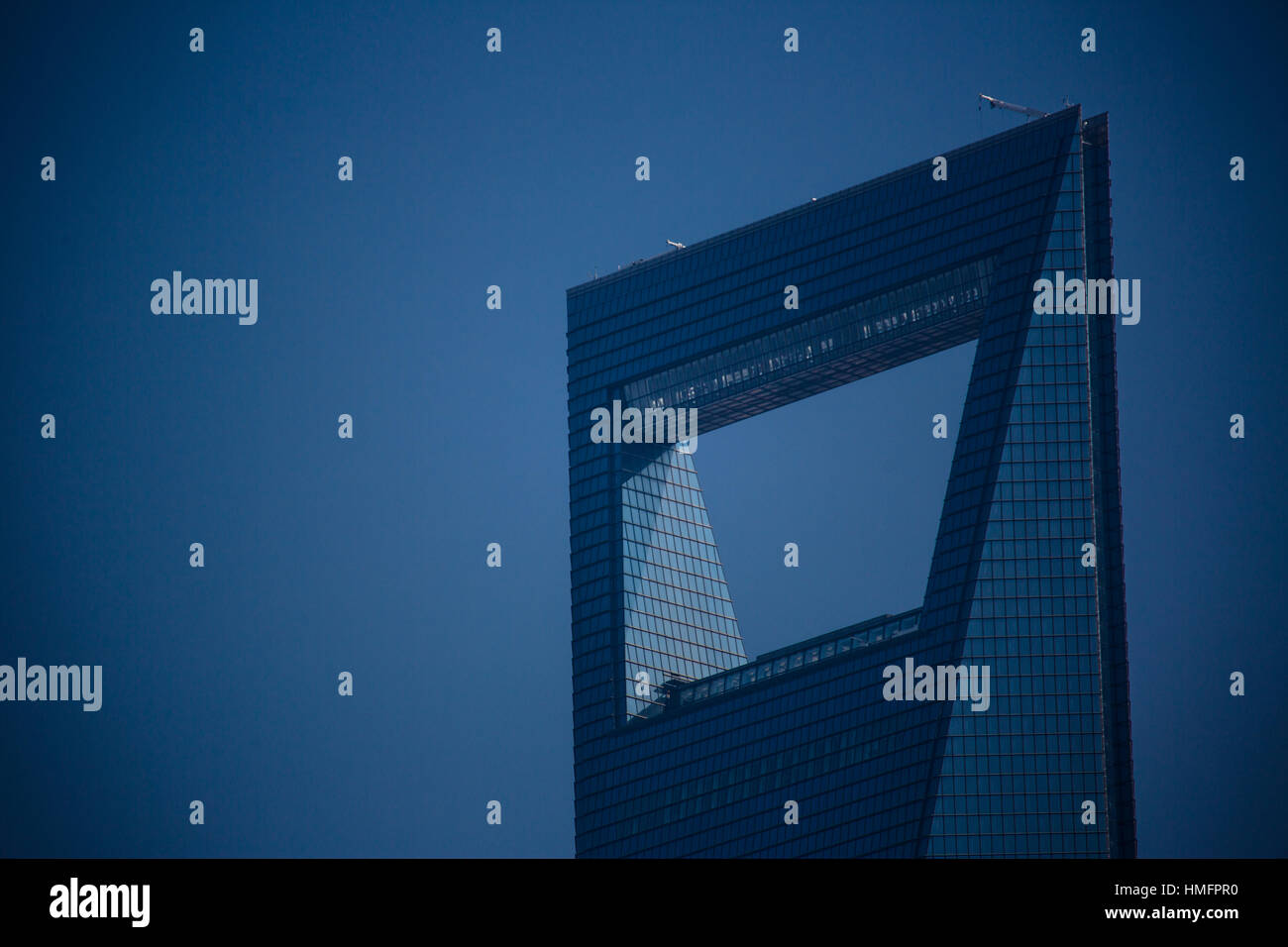 Shanghai World Financial Center Stock Photo