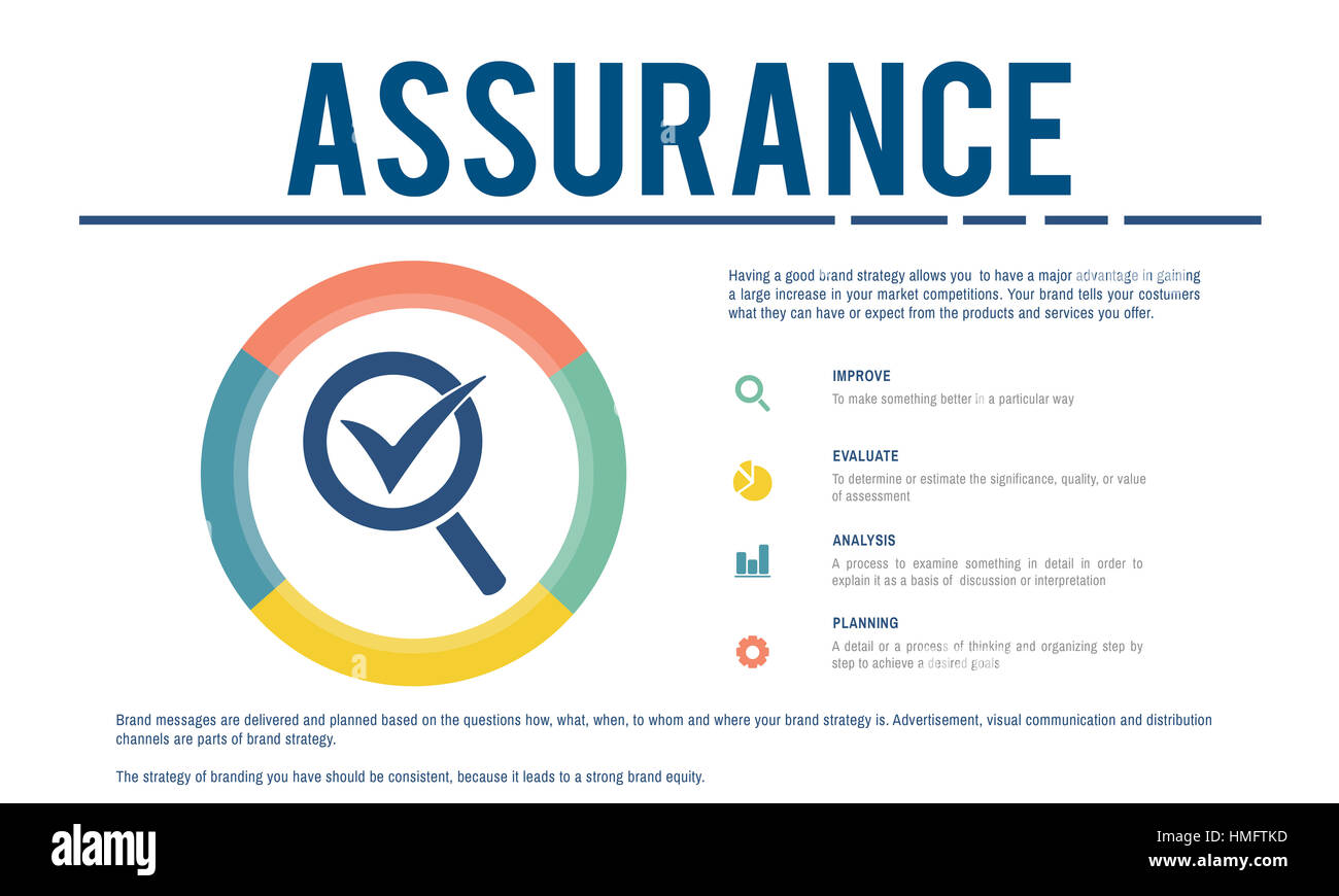 Assurance Warranty Guarantee Standard Concept Stock Photo Alamy