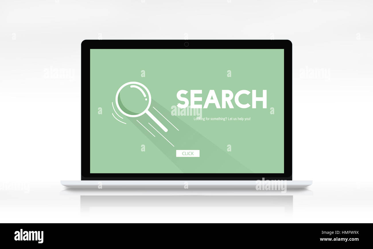 Search Internet Modern Technology Concept Stock Photo - Alamy