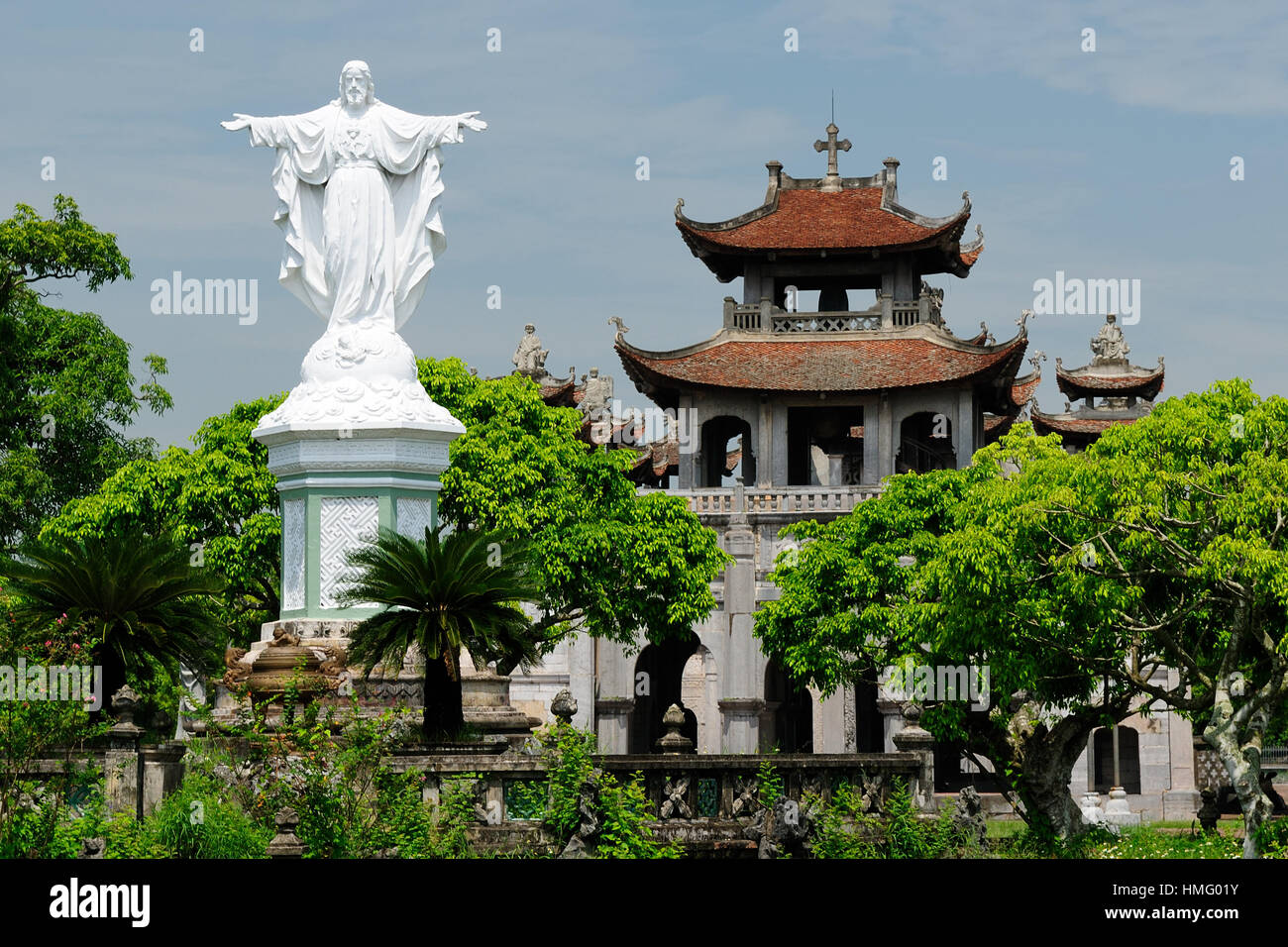 Phat Diem Cathedral superb Sino Vietnamese architecture in Vietnam