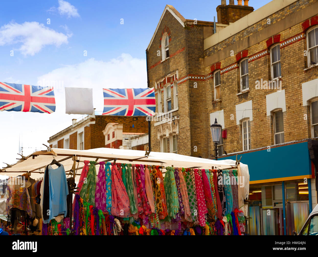 London Portobello road Market vintage in UK England Stock Photo Alamy