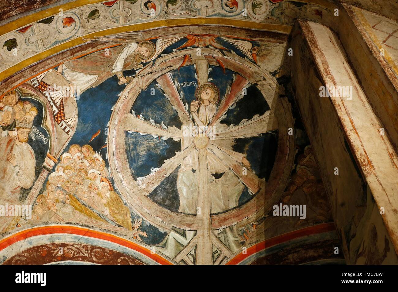 Martyrdom of st catherine hi-res stock photography and images - Alamy