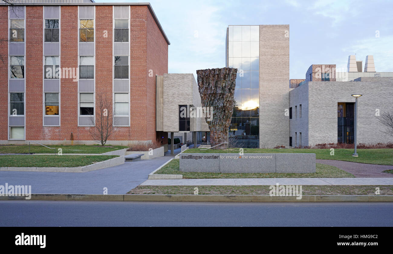 The Andlinger Center for Energy and the Environment on the campus of ...
