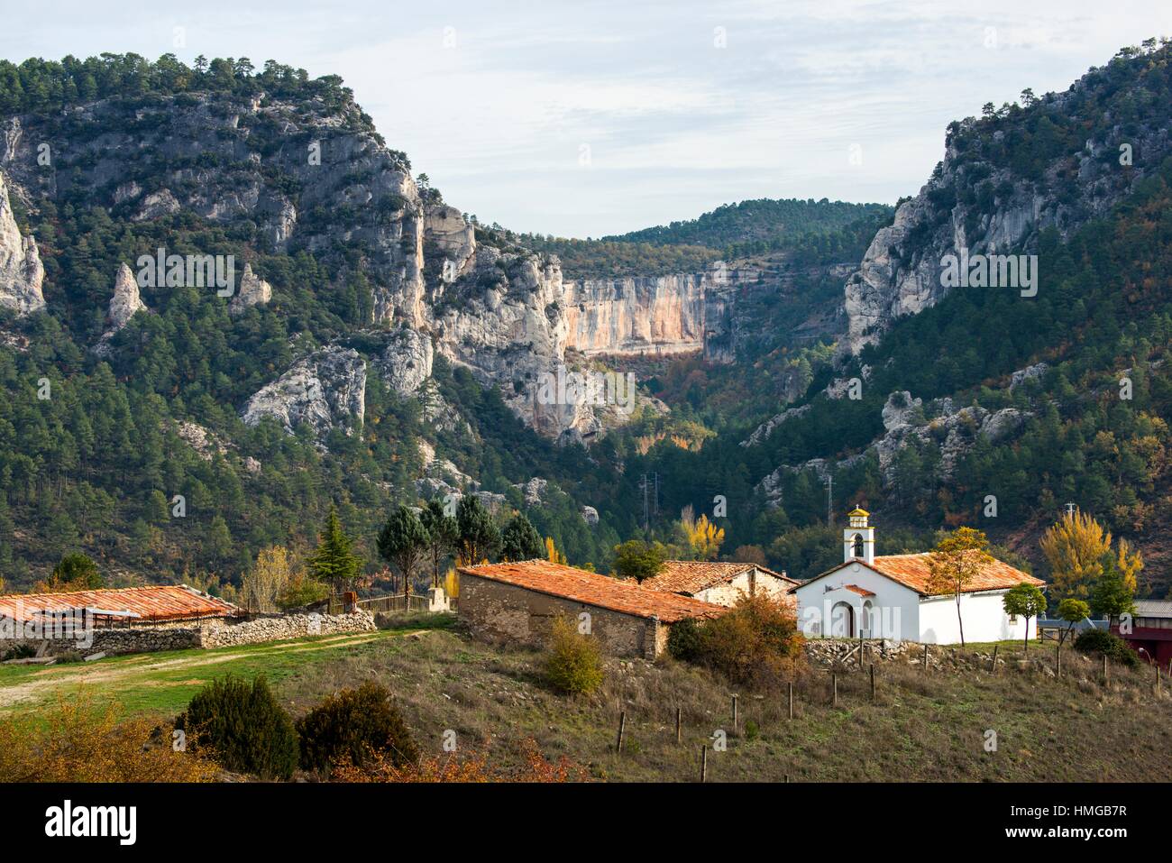 Puente de Vadillos, Hoz de Beteta, Serranía de Cuenca, Cuenca province,  Castilla-La Mancha, Spain Stock Photo - Alamy