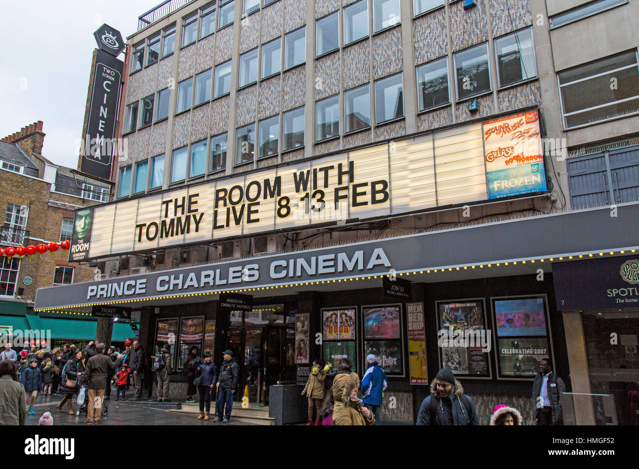 The Prince Charles cinema in London. Voted the best cinema in London by