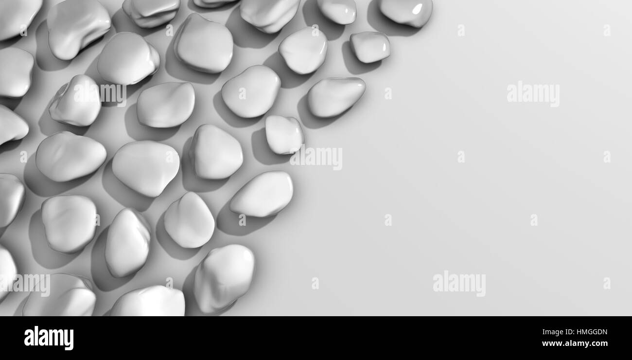 Stones arranged Black and White Stock Photos & Images - Alamy