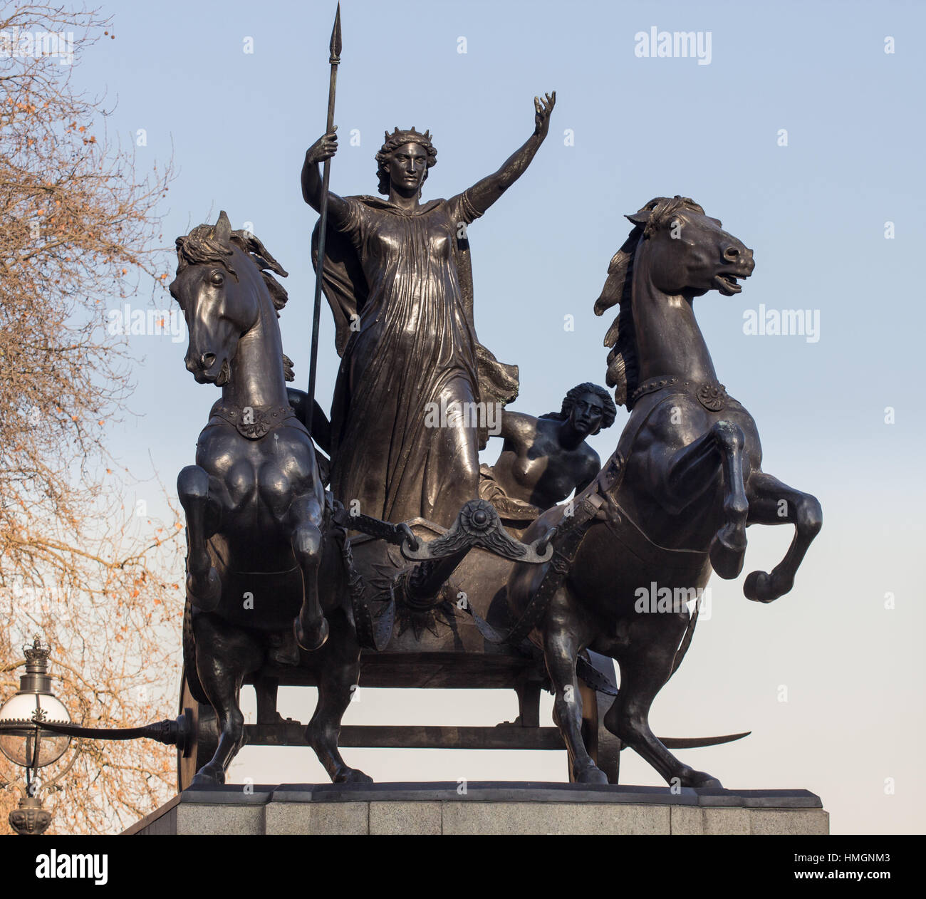Boadicea and her Daughters Stock Photo Alamy