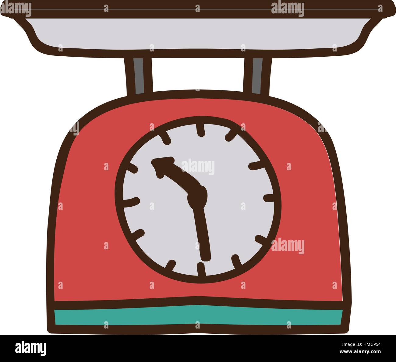 Weighing scale pan Stock Vector Images - Alamy