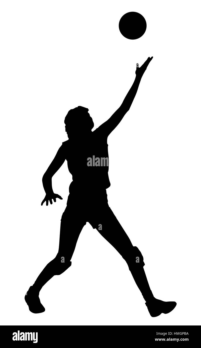 Volleyball match Black and White Stock Photos & Images Alamy
