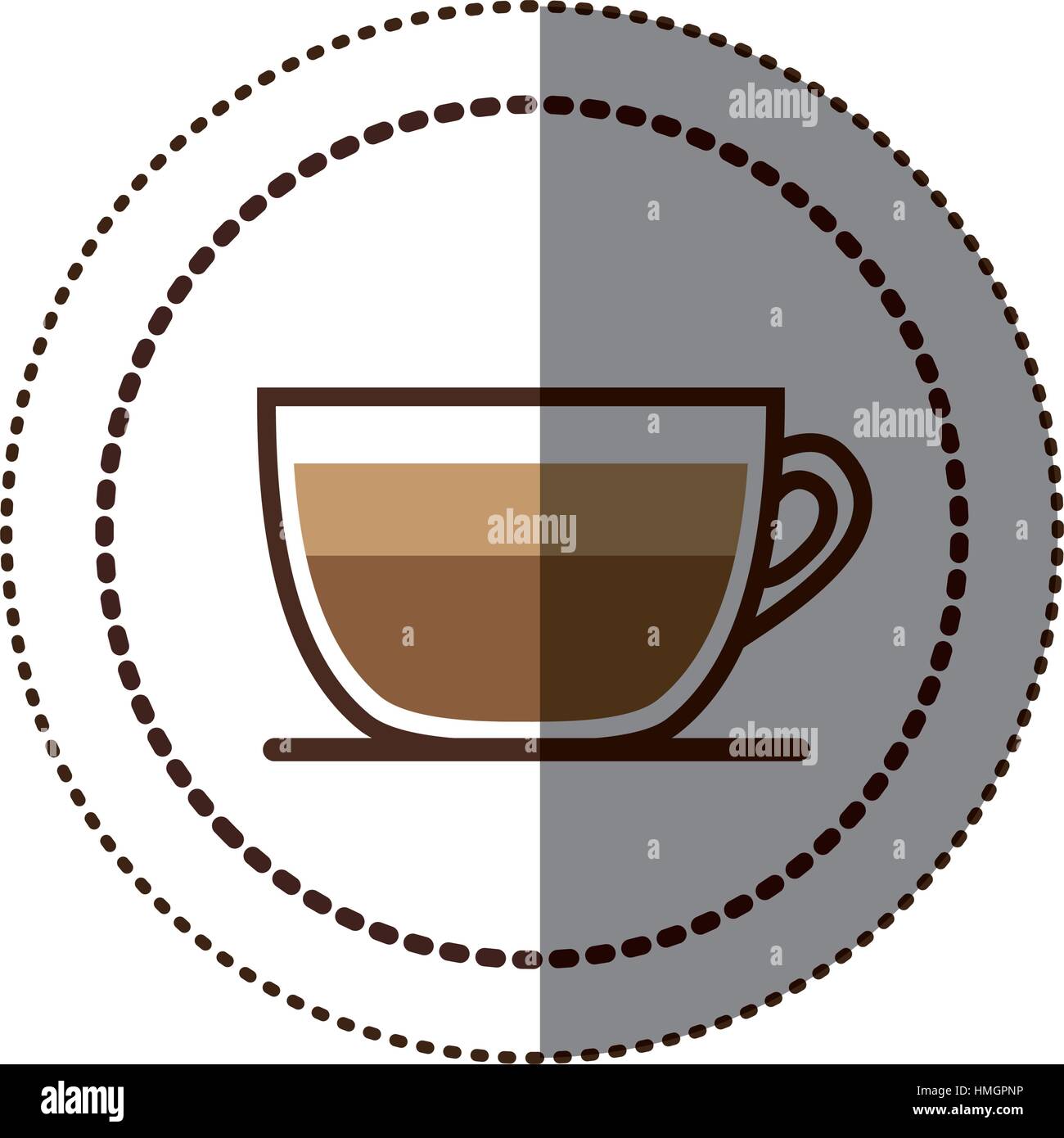 Coffee jar and cup illustration Stock Vector Image & Art - Alamy