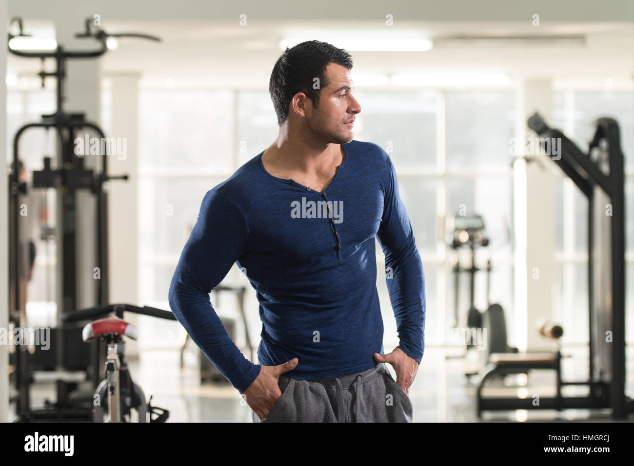 Muscular Athletic Bodybuilder Fitness 