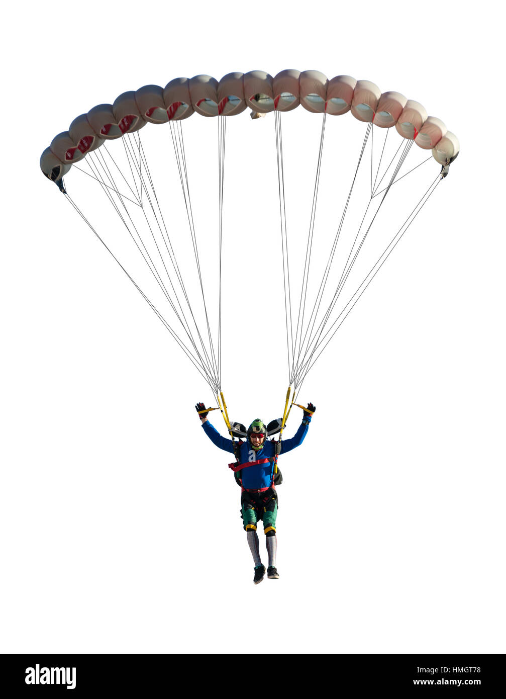High altitude parachute jump equipment Cut Out Stock Images & Pictures