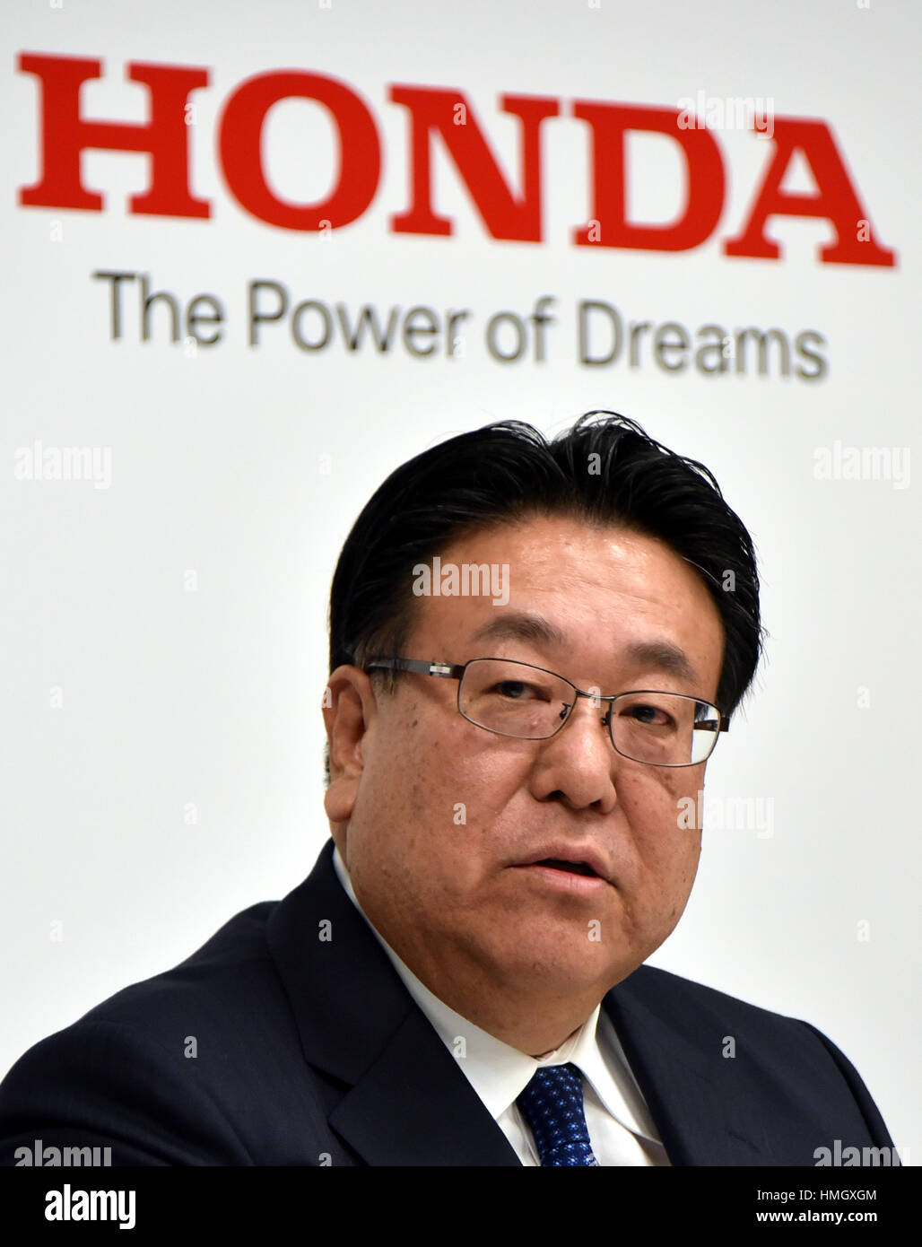 Seiji kuraishi president honda motor hi-res stock